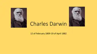 Charles Darwin - English Naturalist and Evolution Scientist