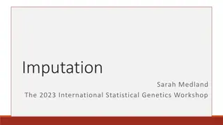 Imputation in Statistical Genetics Workshop