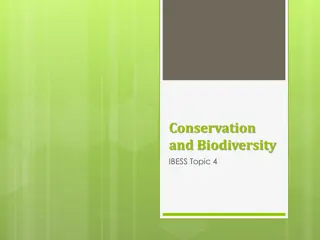 Biodiversity, Natural Selection, and Speciation in Conservation and Biodiversity (IBESS Topic 4)