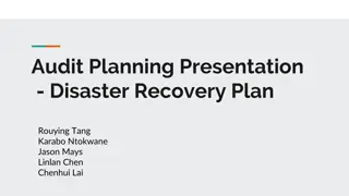 Disaster Recovery Plan Audit for Berry College