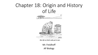 Origin and History of Life in AP Biology