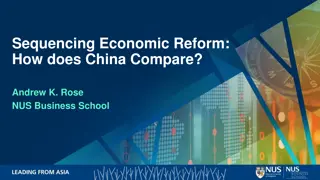 Comparison of Economic Reform Sequencing in China