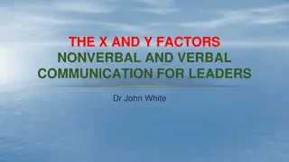 Mastering Nonverbal and Verbal Communication for Effective Leadership