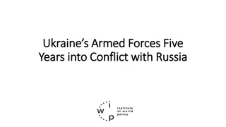 Crisis in Ukraine's Armed Forces: Five Years into Conflict with Russia