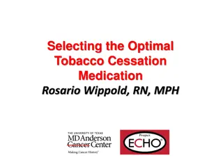 Tailoring Tobacco Cessation Medications for Optimal Results