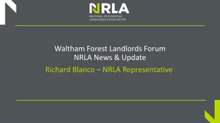 Waltham Forest Landlords Forum: Updates on Renters Reform Bill, Landlords Selling, Opportunities, and More