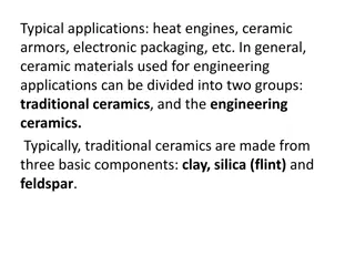 Applications and Types of Ceramic Materials in Engineering