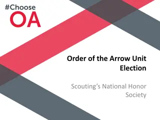 Order of the Arrow Unit Election: Scouting's National Honor Society Overview