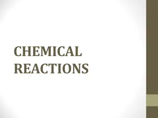 Energy in Chemical Reactions