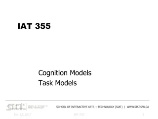 Cognition Models in InfoVis: Understanding Knowledge Creation Process