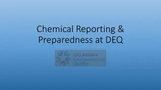 Ensuring Chemical Reporting and Preparedness at the DEQ