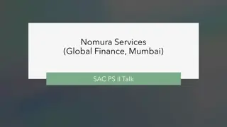 Insights into Global Finance Opportunities at Nomura Mumbai