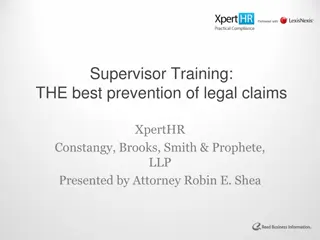 Importance of Front-Line Supervisors in Preventing Legal Claims