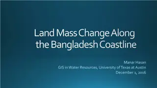 Land Mass Change Along the Bangladesh Coastline Study