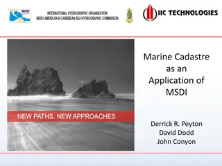 Marine Cadastre as an Application of MSDI