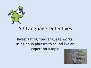 Mastering Noun Phrases for Expertise in Language