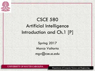 Artificial Intelligence Course at University of South Carolina