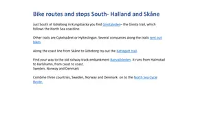 Explore Scenic Bike Routes and Stops Across Southern and Central Sweden