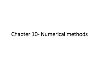 Numerical Methods for Root Finding and Iteration