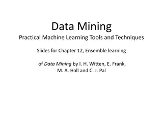 Ensemble Learning in Data Mining: Tools and Techniques