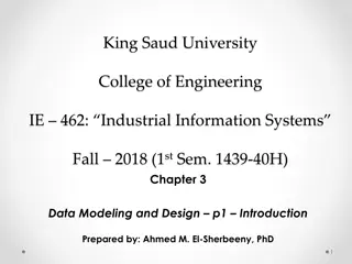 Importance of Data Modeling in Industrial Information Systems