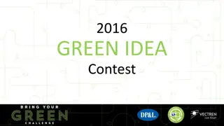 2016 Green Idea Contest Highlights in Dayton Region