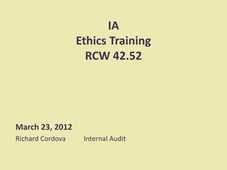 Ethics Compliance in the Workplace