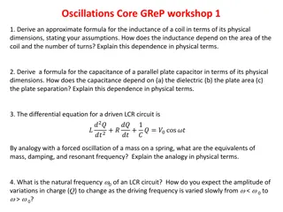 Understanding Inductance and Capacitance in Electric Circuits