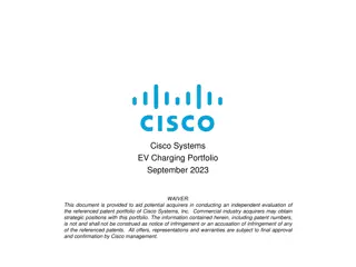 Cisco EV Charging Patent Portfolio Overview