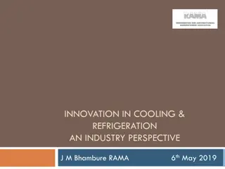 Innovation in Cooling & Refrigeration: Industry Challenges and Opportunities