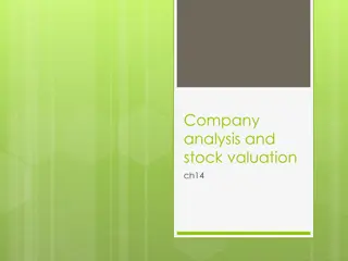 Growth Companies and Stocks in Stock Valuation