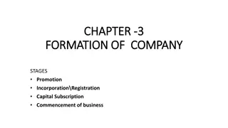 Role and Liabilities of Promoters in Company Formation