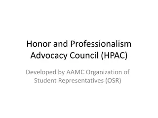 HPAC: A Student Advocacy and Accountability Group