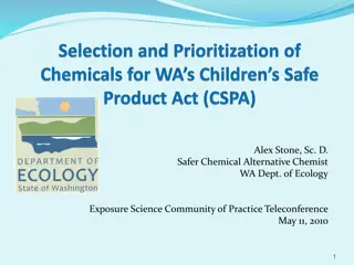 Regulation of Chemicals in Children's Products for Safety