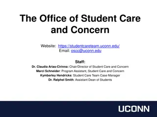 Student Care and Concern Team Overview at UConn