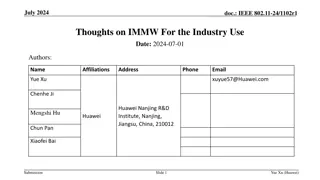 Insights on IEEE 802.11-24/1102r1 for Industrial mmWave Applications