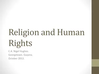 Religion and Human Rights in Guyana