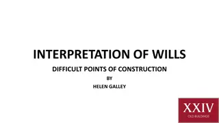 Principles of Interpreting Wills and Contracts According to UKSC Cases