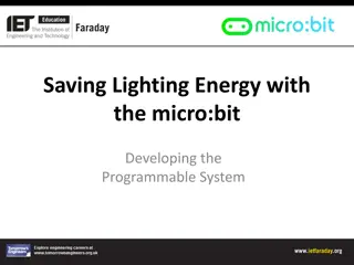 Developing an Automatic Lighting System with micro:bit