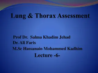 Comprehensive Lung Examination and Assessment Techniques