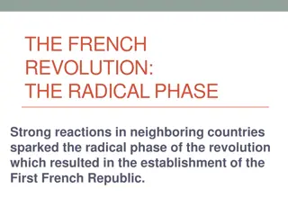 The Radical Phase of the French Revolution