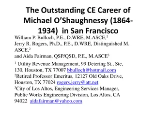 The Outstanding Career of Michael O'Shaughnessy in San Francisco