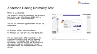 Understanding the Anderson-Darling Normality Test