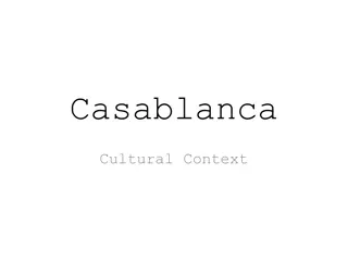 Power Dynamics and Resistance in Casablanca's Highly Hierarchical Society