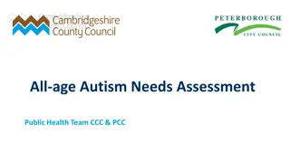 Comprehensive All-Age Autism Needs Assessment by Public Health Team