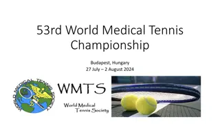 World Medical Tennis Championship - Budapest 2024 Details