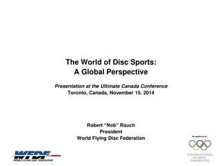 The Evolution of Flying Disc Sports: A Global Perspective