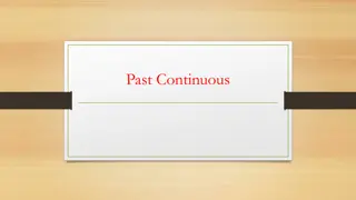 Learn Past Continuous Tense Through Examples