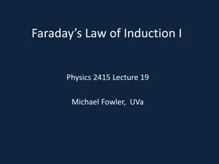 Faraday's Law of Induction and Electromagnets