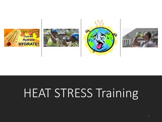 Heat Stress Training and Prevention Information